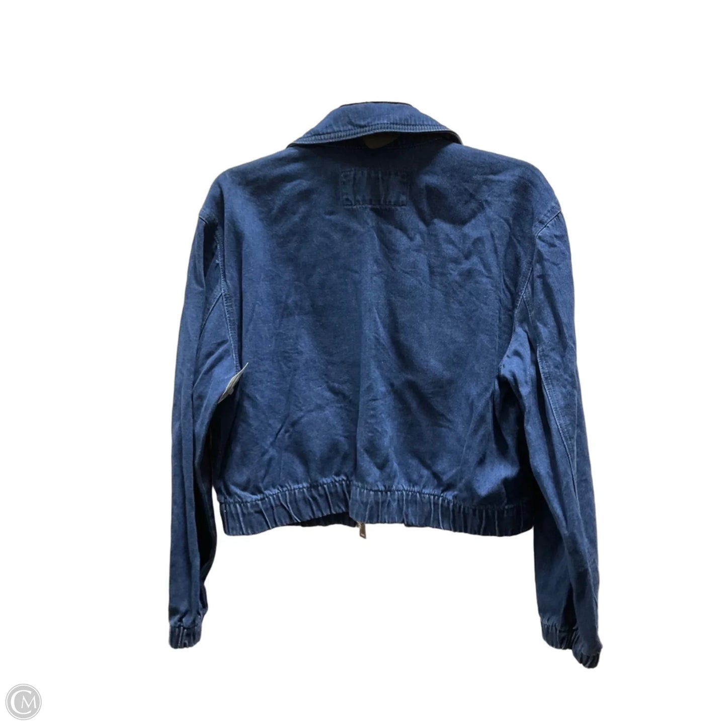 Jacket Denim By Loft In Blue, Size: M