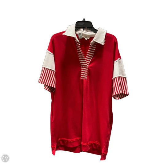 Dress Casual Short By Entro In Red, Size: M