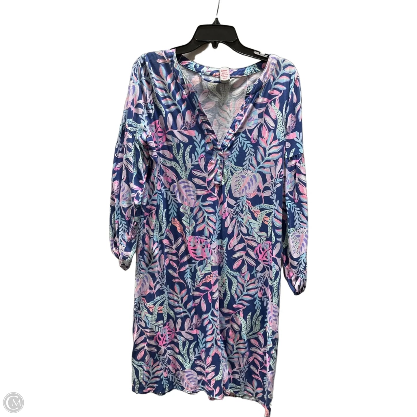 Dress Casual Short By Lilly Pulitzer In Blue, Size: L