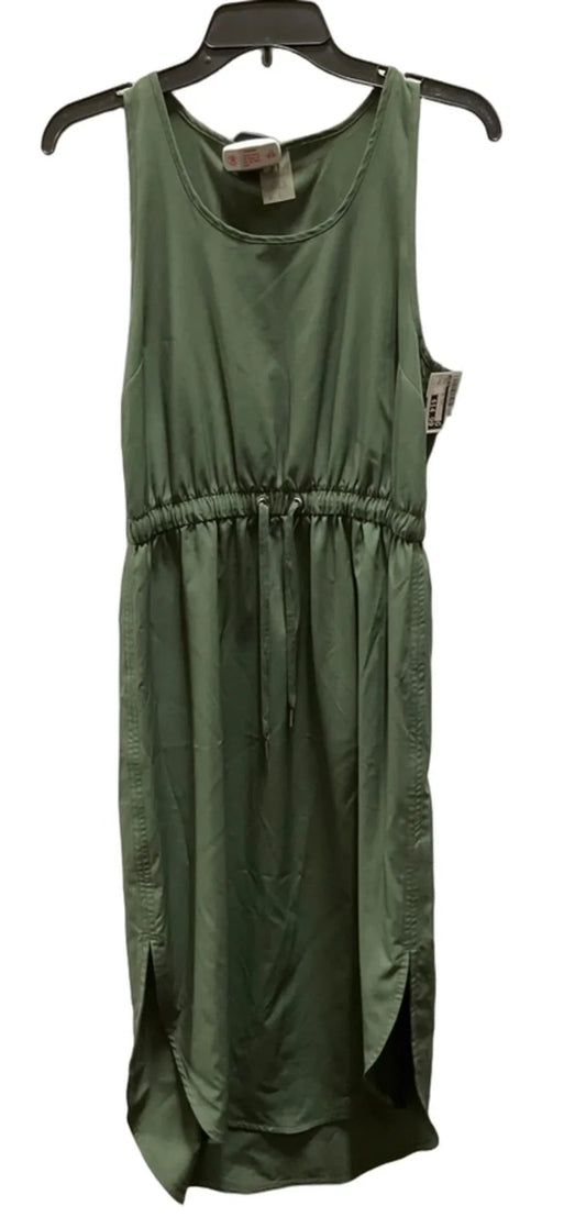 Dress Casual Midi By Calia In Green, Size: S