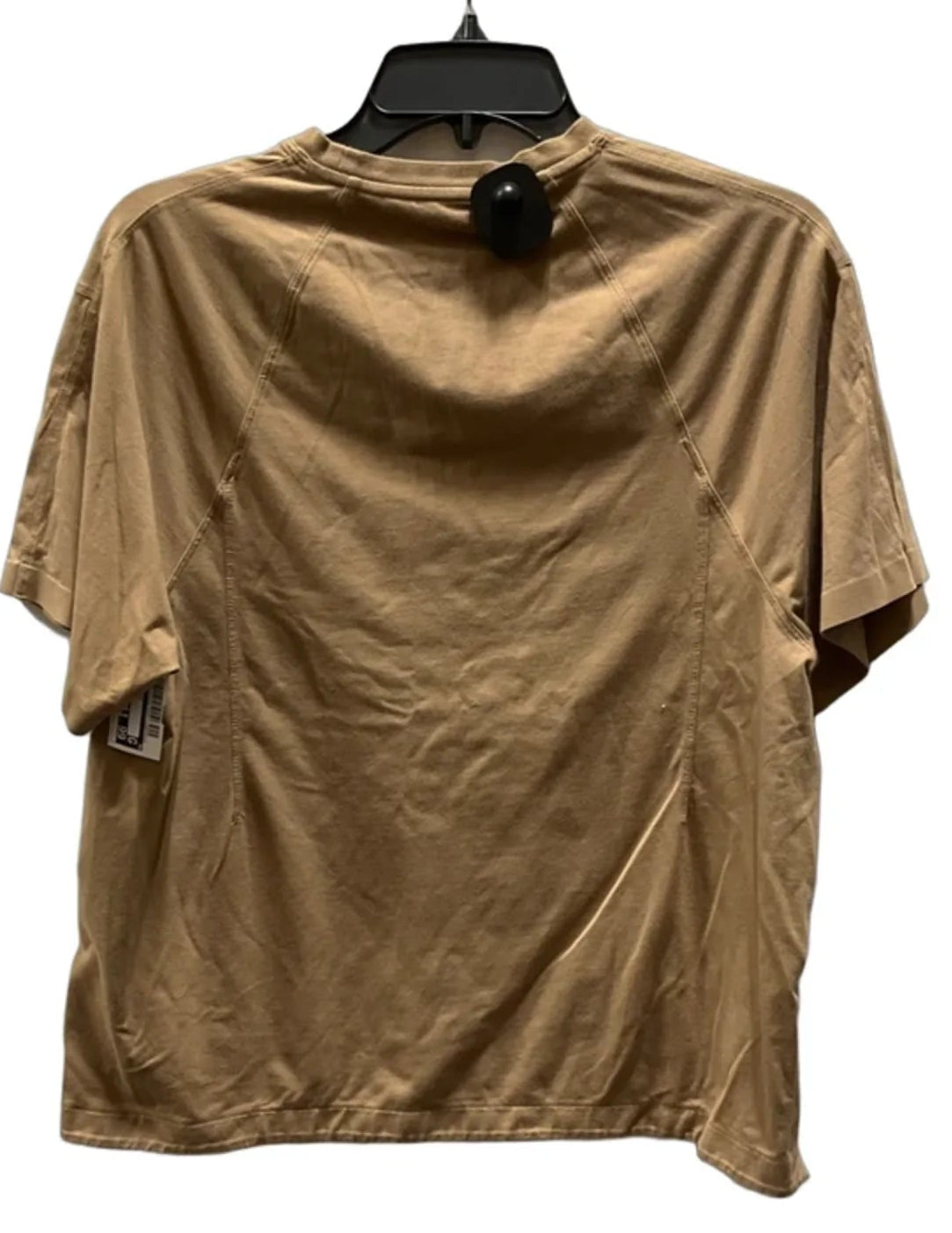 Top Short Sleeve Basic By Athleta In Tan, Size: Sp