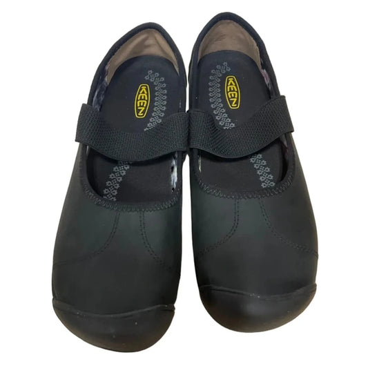 Shoes Flats By Keen In Black, Size: 8