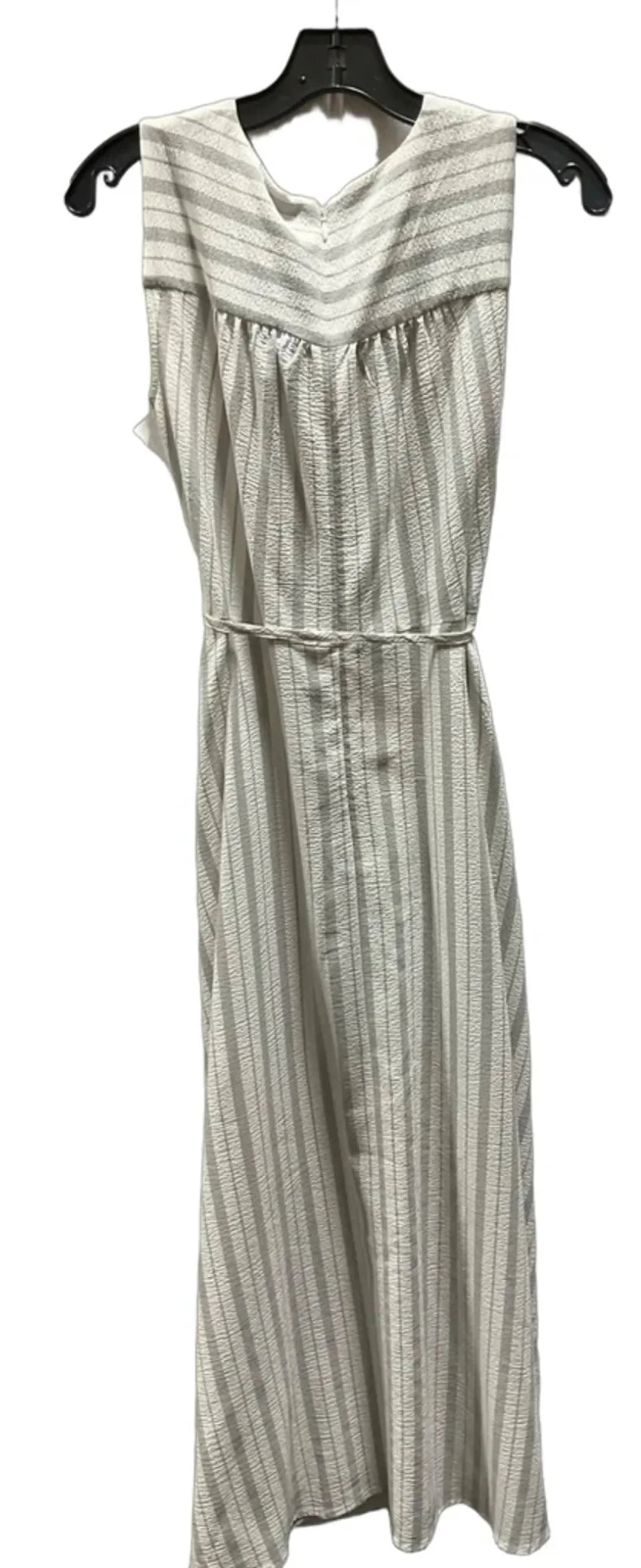 Dress Casual Maxi By Calvin Klein In Grey, Size: M