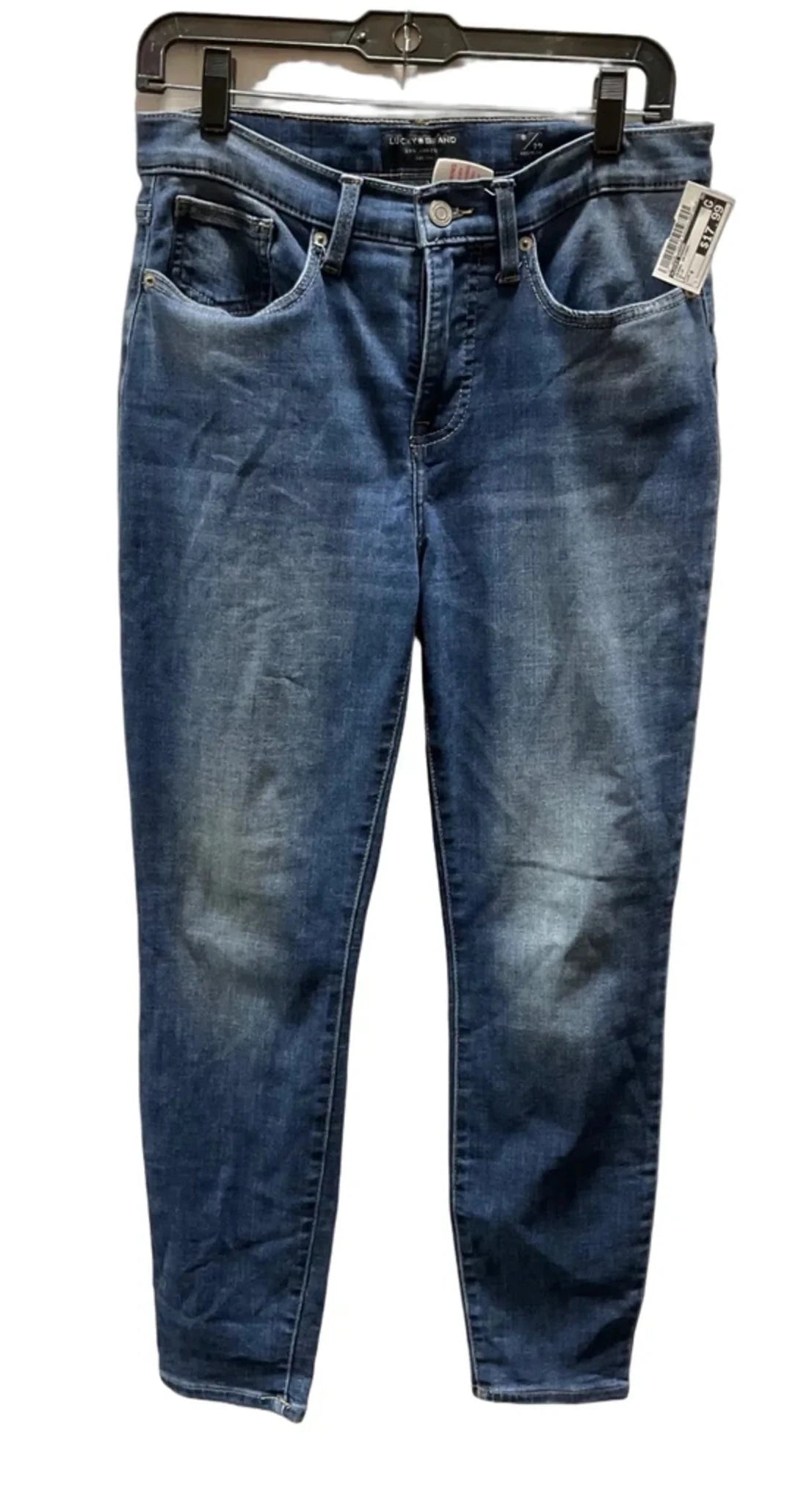 Jeans Skinny By Lucky Brand In Blue, Size: 8