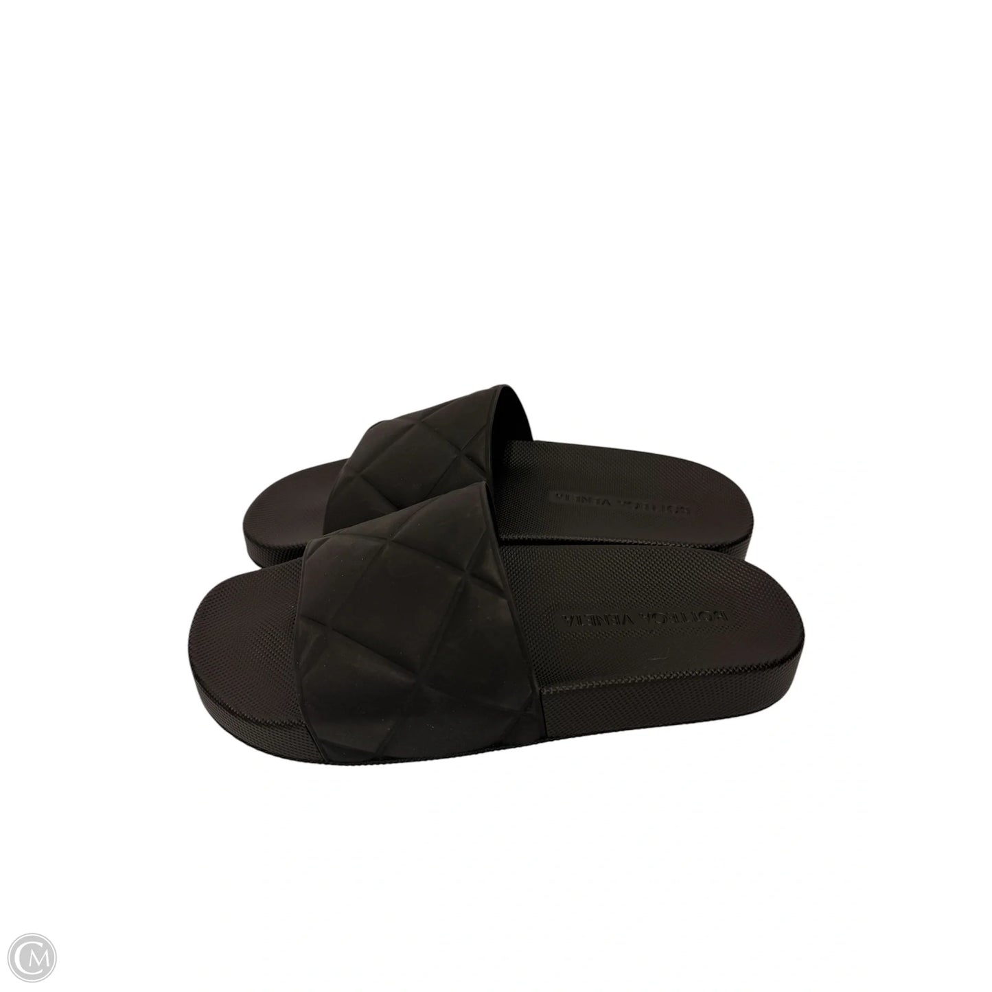 Sandals Luxury Designer By Bottega Veneta In Black, Size: 8.5