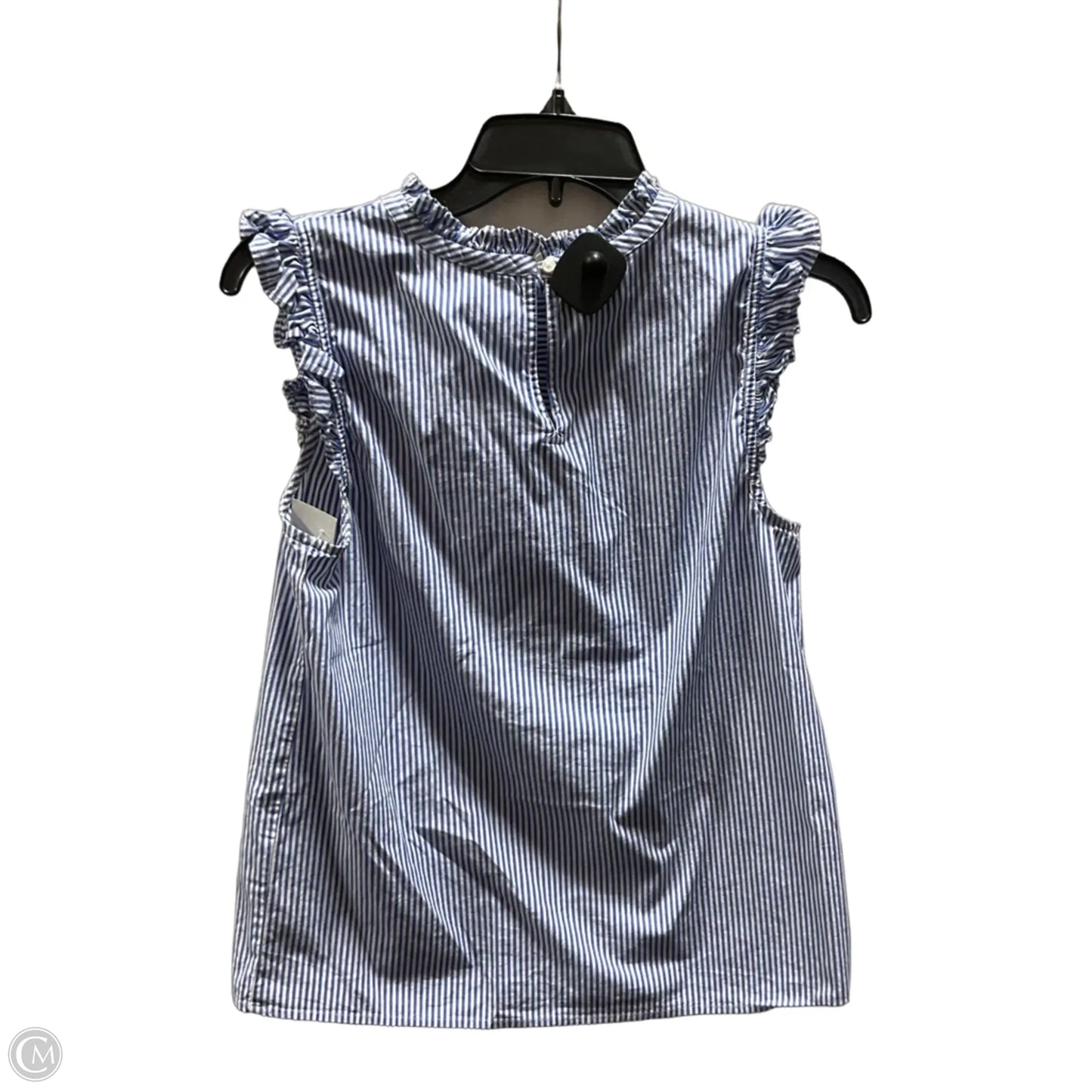 Top Sleeveless By J. Crew In Striped Pattern, Size: S