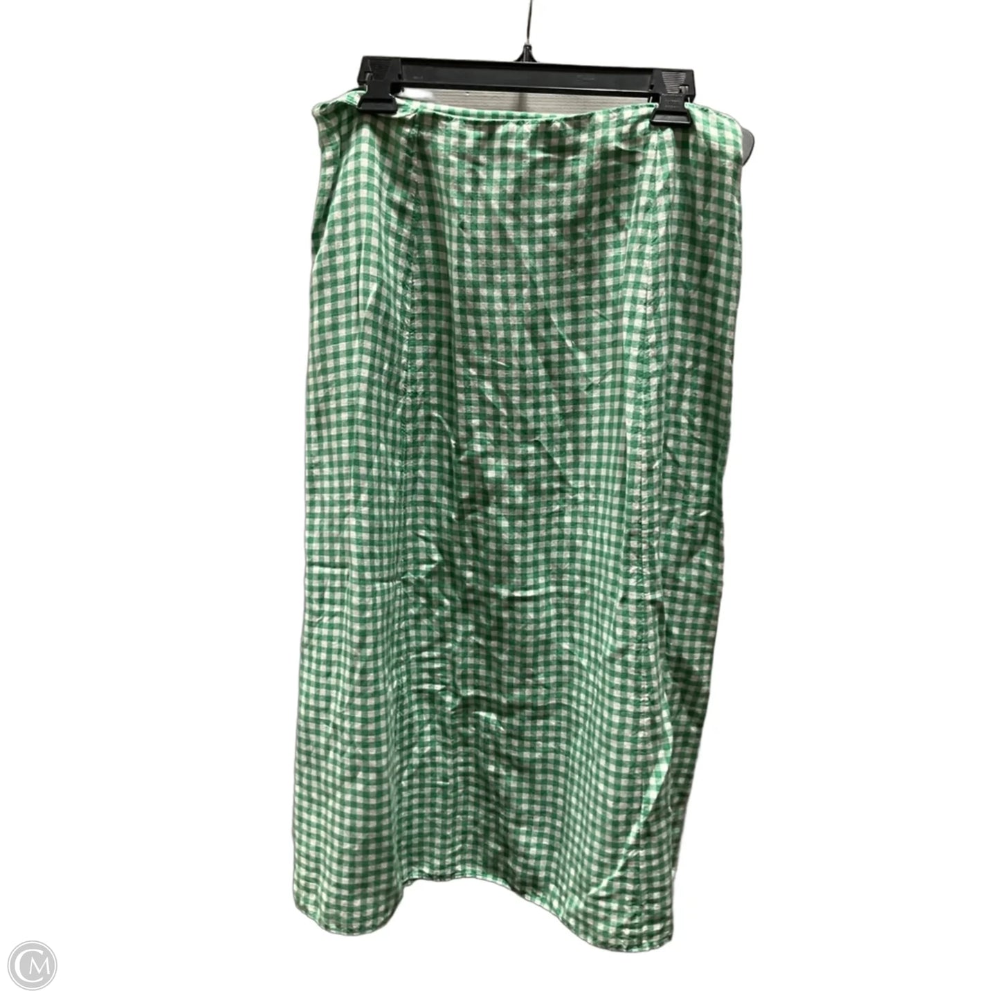 Skirt Midi By Loft In Green, Size: M