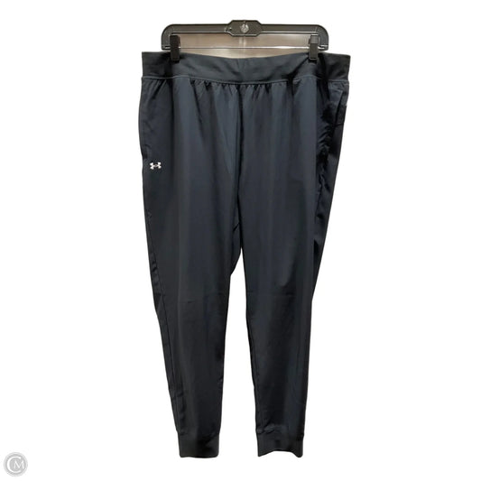 Athletic Pants By Under Armour In Black, Size: Xl