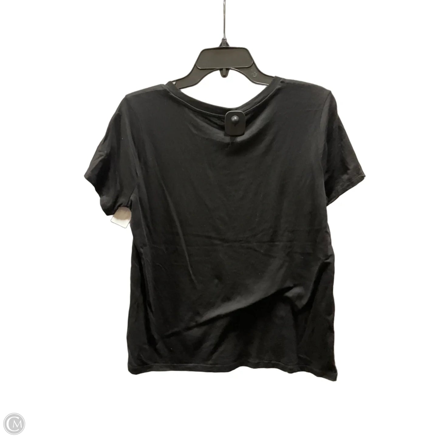 Top Short Sleeve By Michael By Michael Kors In Black, Size: L