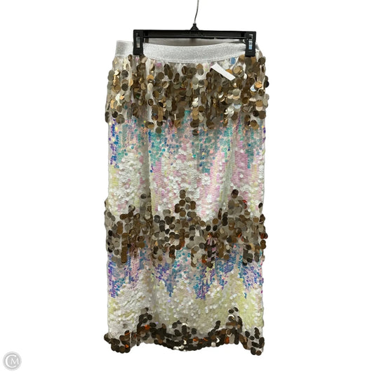 Skirt Maxi By Cmf In White, Size: L