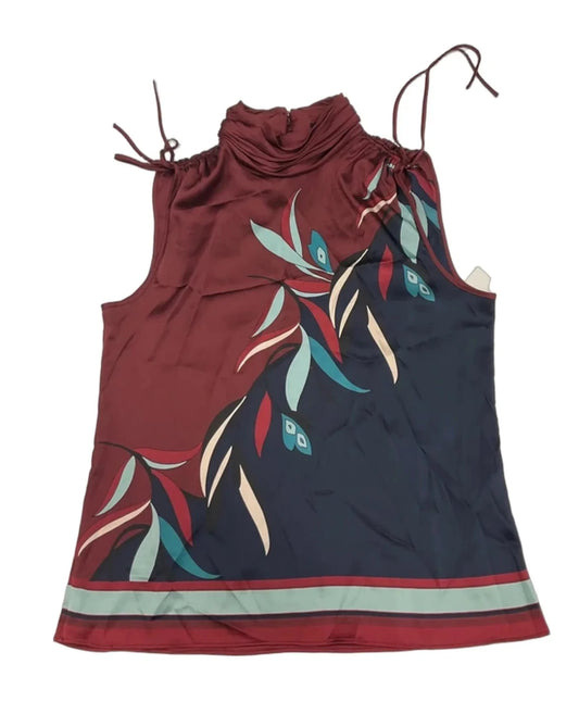 Top Sleeveless By White House Black Market In Red, Size: M
