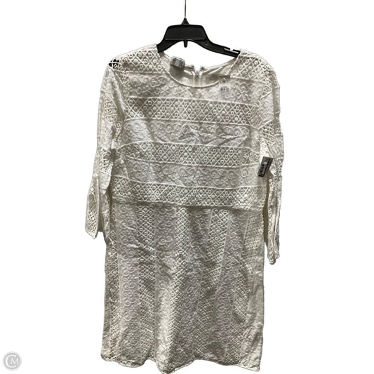 Dress Casual Short By Loft In White, Size: Xl