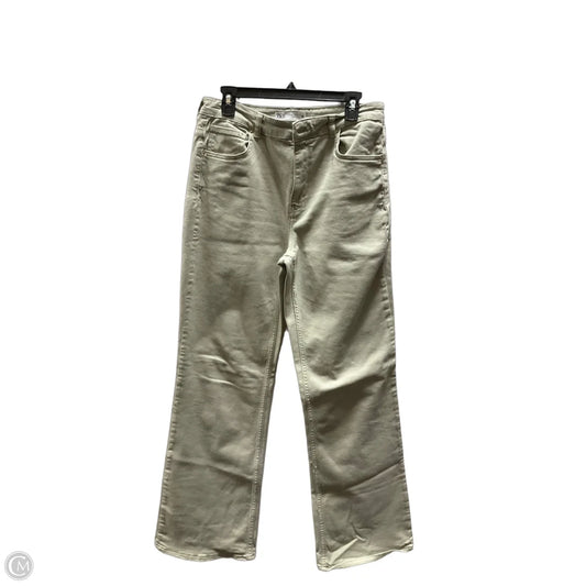 Jeans Wide Leg By Zara In Green, Size: 6
