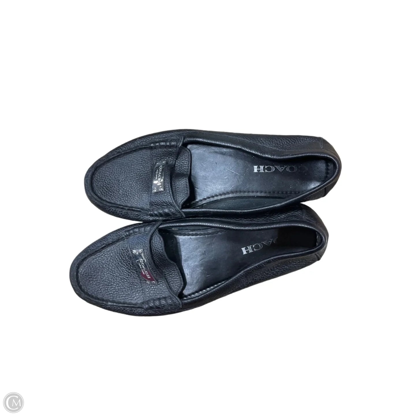 Shoes Designer By Coach In Black, Size: 8