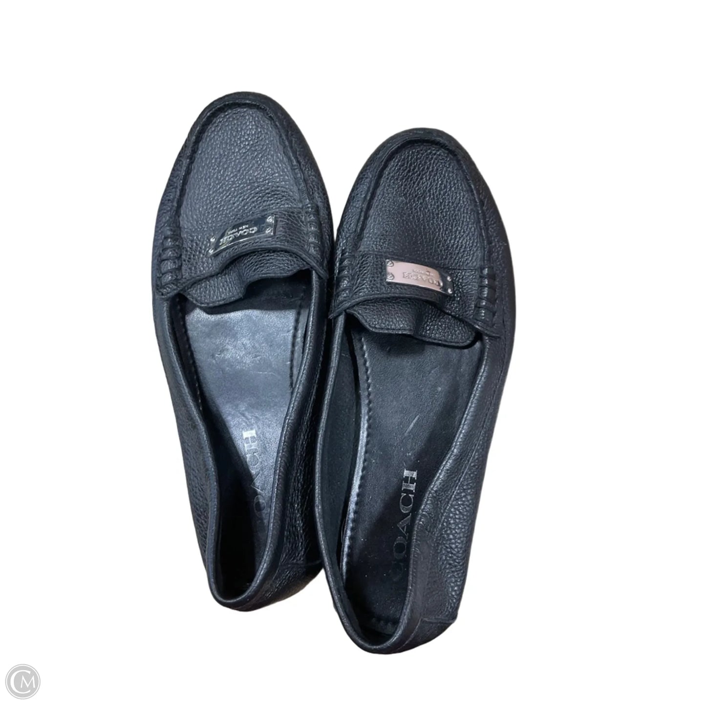 Shoes Designer By Coach In Black, Size: 8