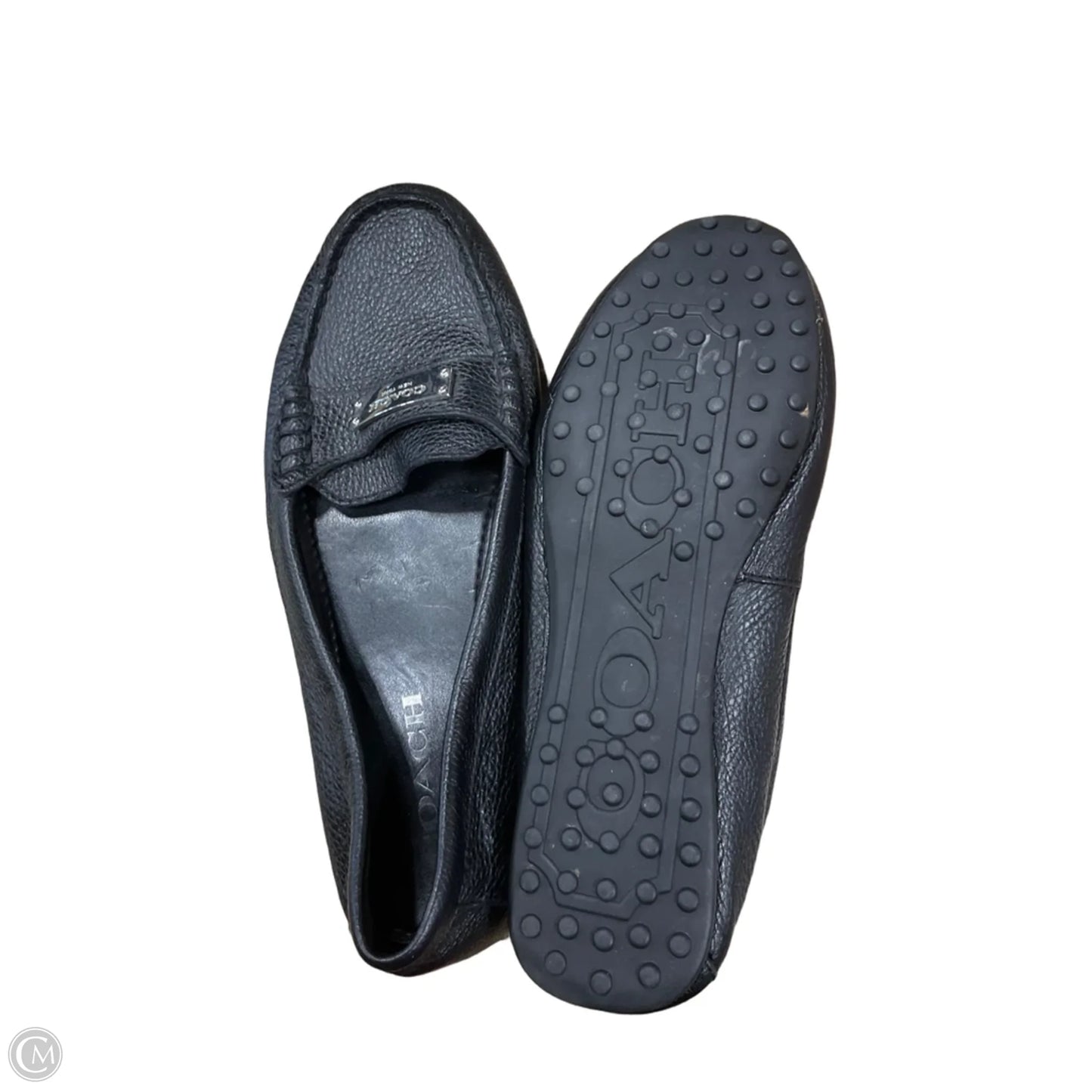 Shoes Designer By Coach In Black, Size: 8