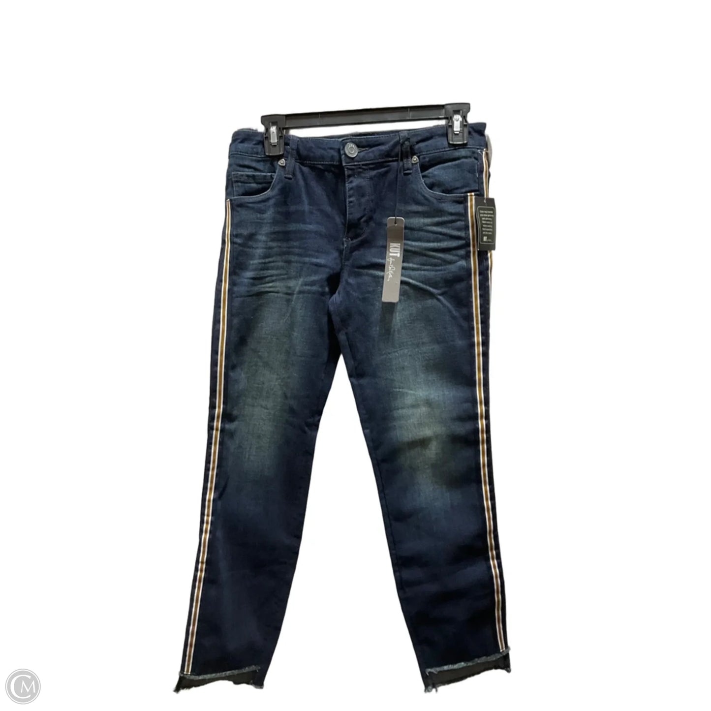 Jeans Skinny By Kut In Black, Size: 4