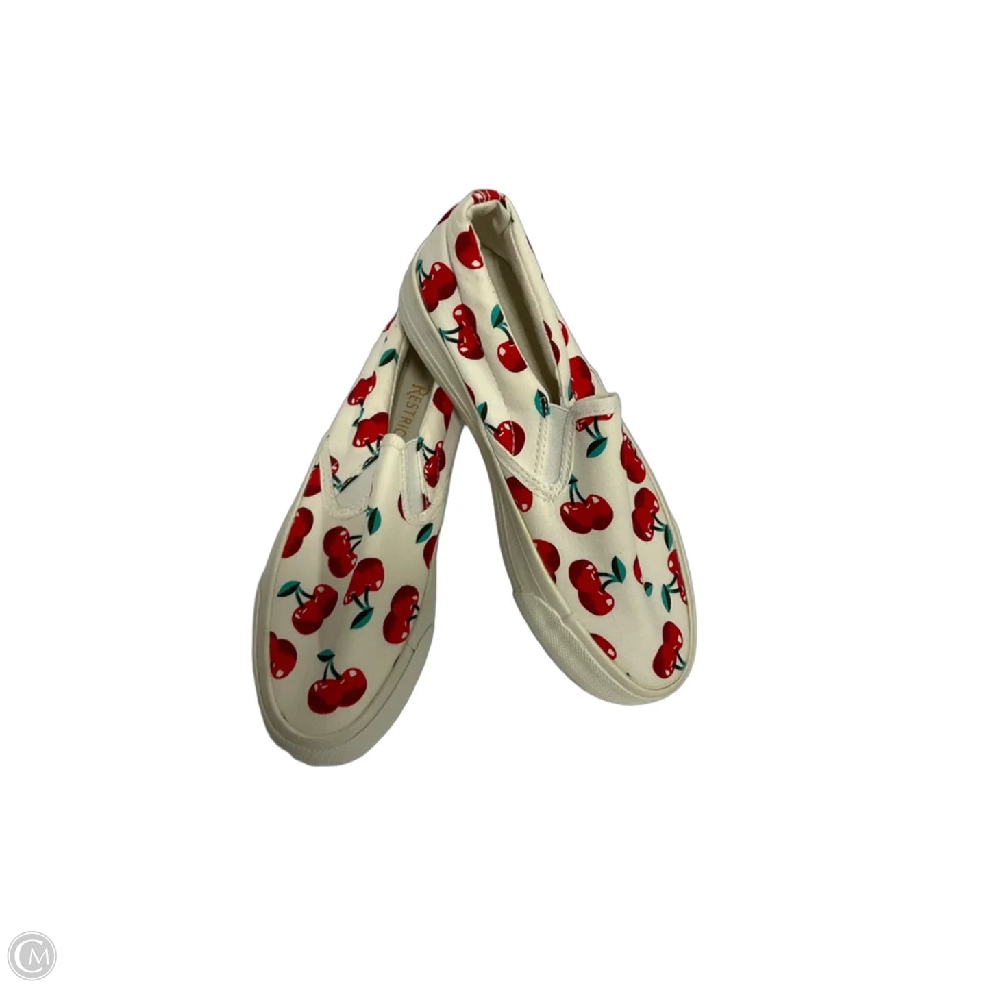 Shoes Flats By Restricted In Red, Size: 7