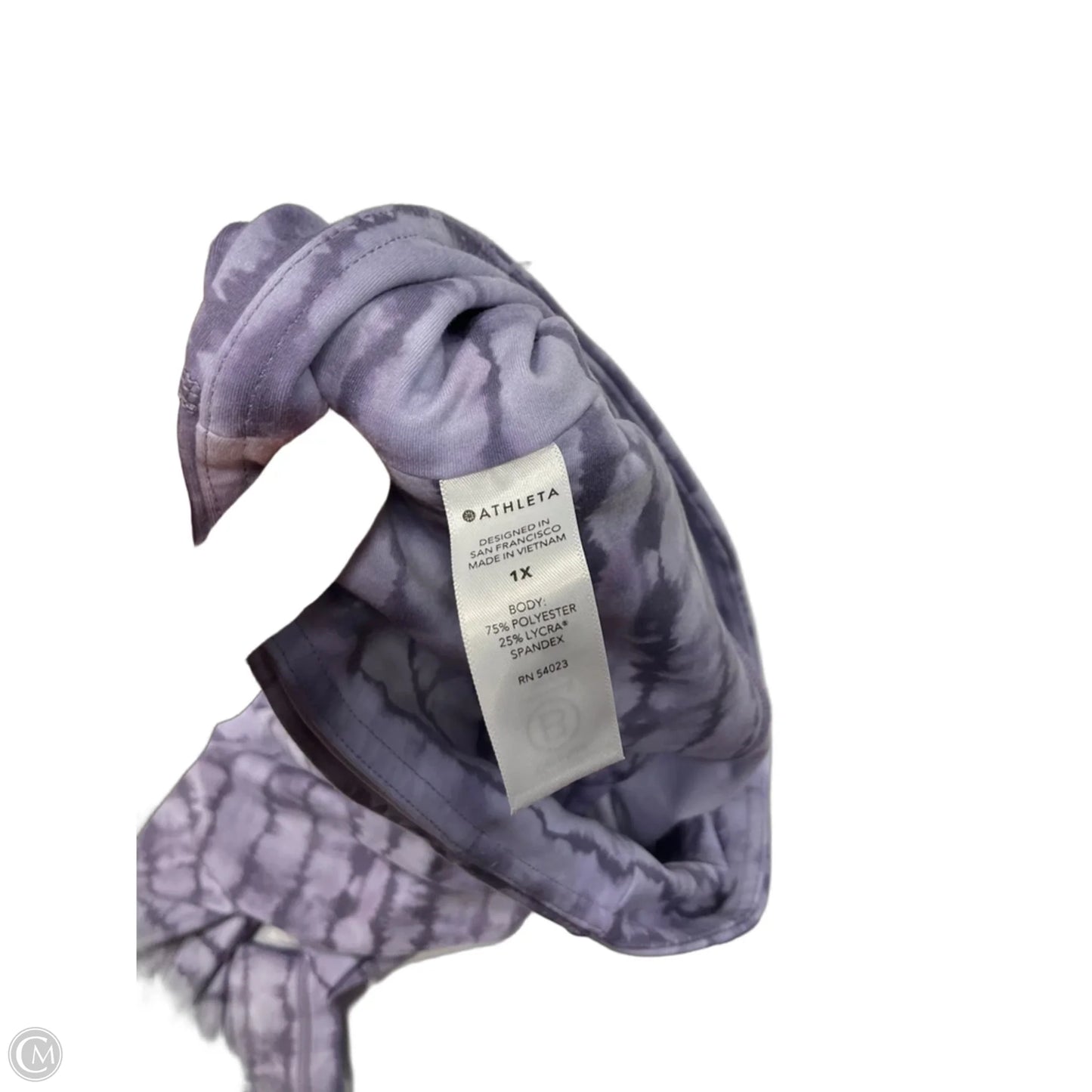Athletic Capris By Athleta In Purple, Size: 1x