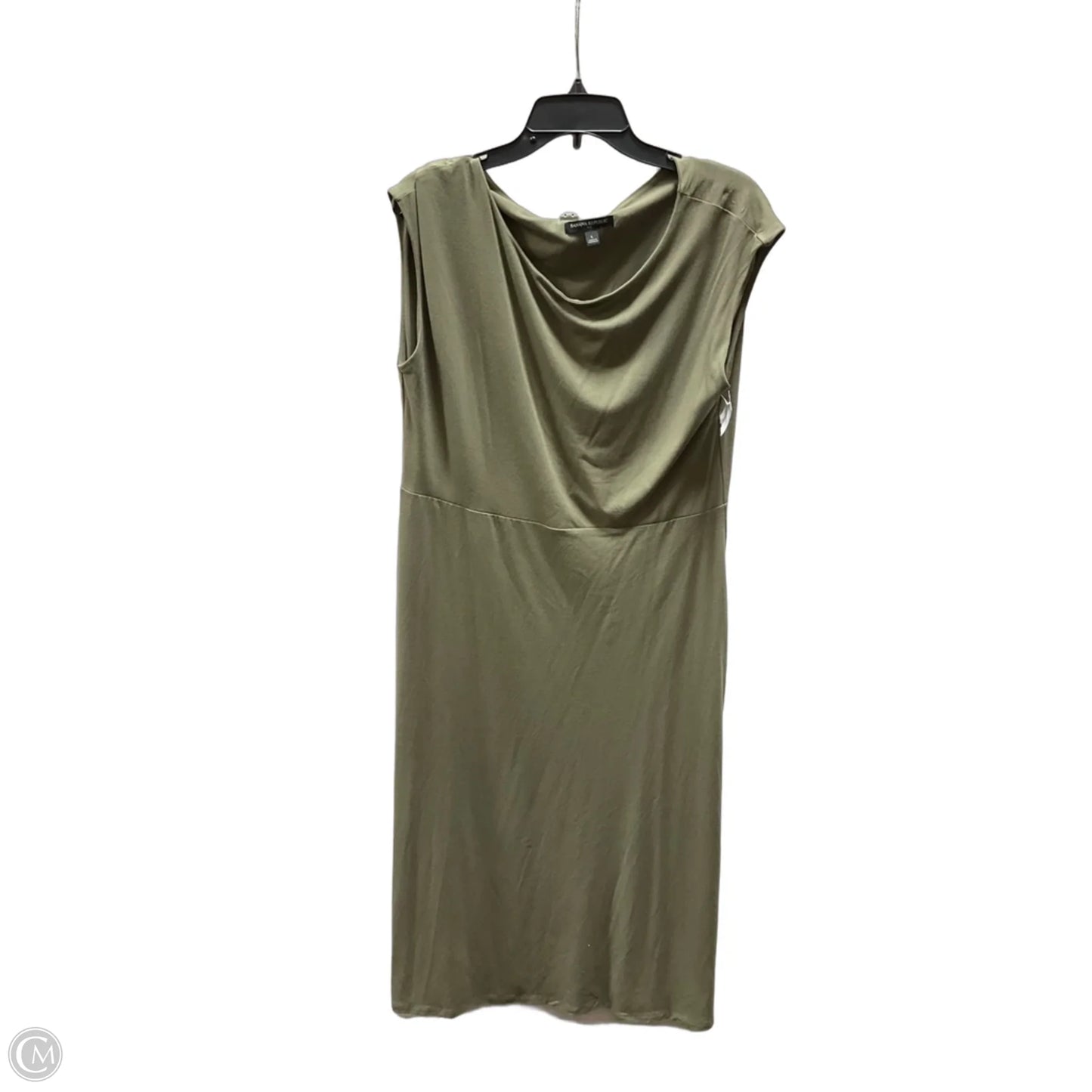 Dress Casual Maxi By Banana Republic In Green, Size: L