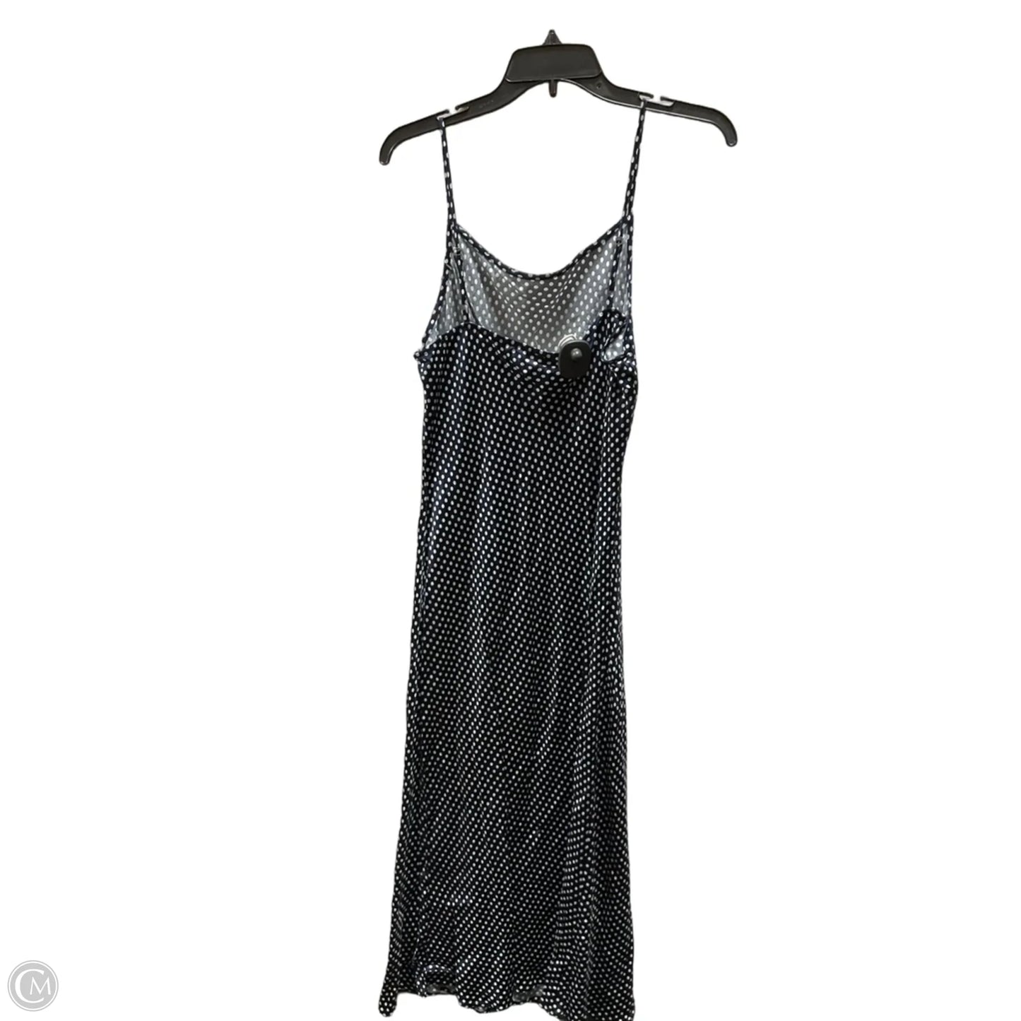 Dress Casual Maxi By Loft In Polkadot Pattern, Size: M
