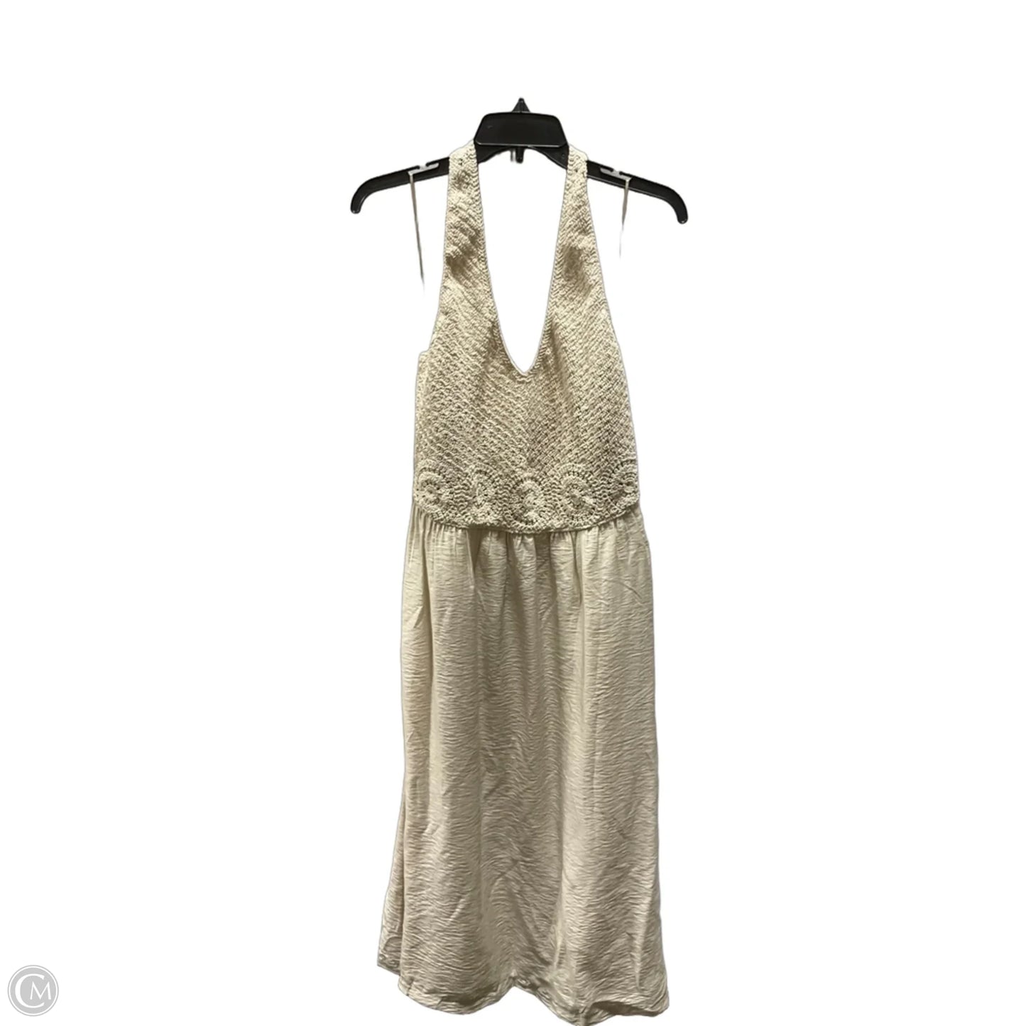 Dress Casual Maxi By Loft In Tan, Size: M