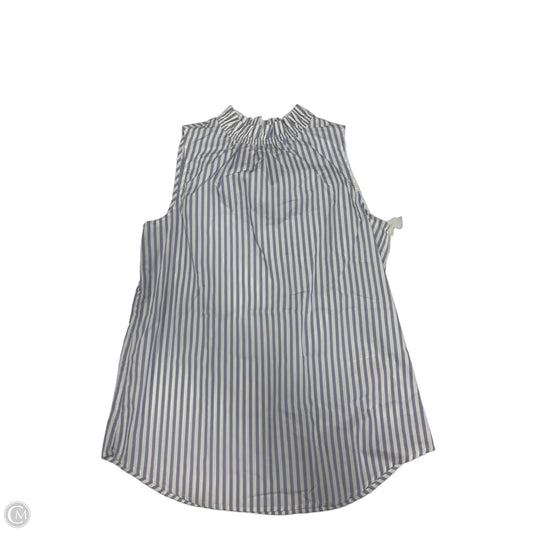 Top Sleeveless By Banana Republic In Striped Pattern, Size: S