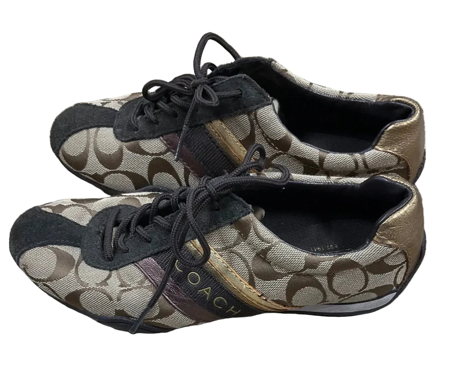 Shoes Designer By Coach In Brown, Size: 6.5