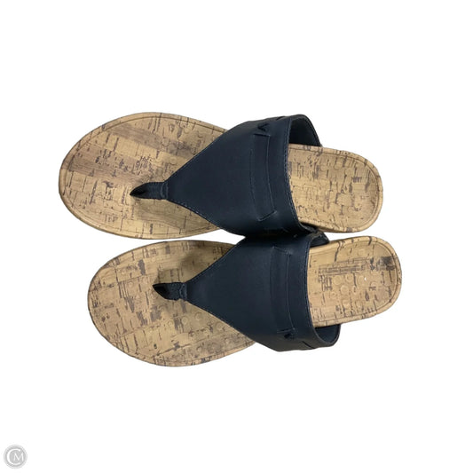 Sandals Heels Platform By Vionic In Black, Size: 6