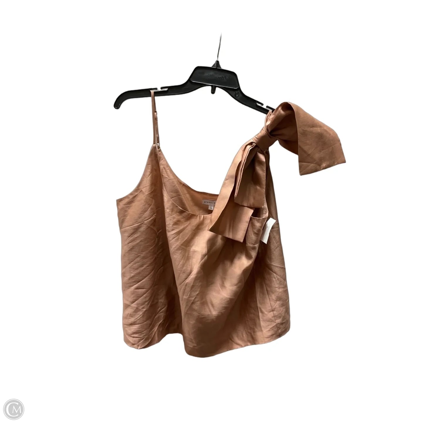 Top Sleeveless By Gianni Bini In Tan, Size: L