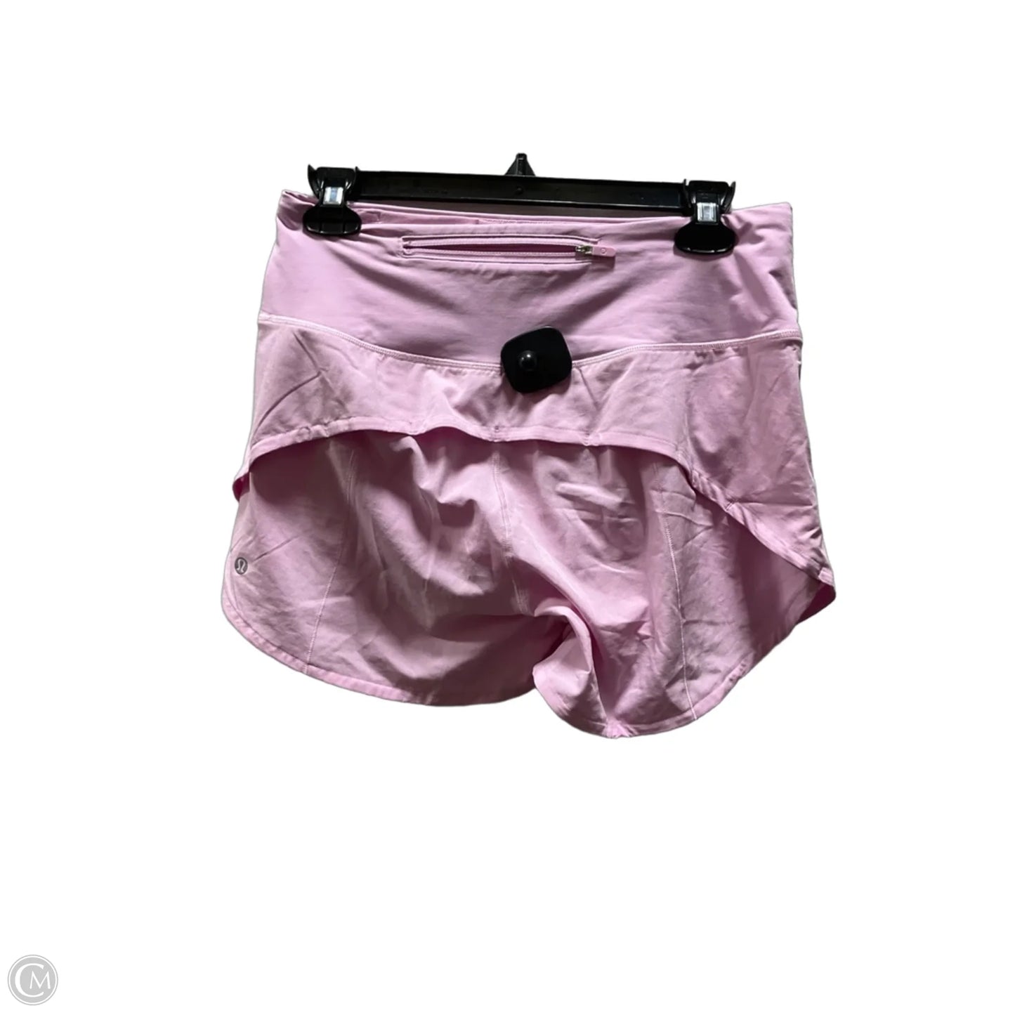 Athletic Shorts By Lululemon In Pink, Size: 6