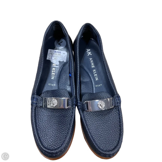 Shoes Flats By Anne Klein In Navy, Size: 7