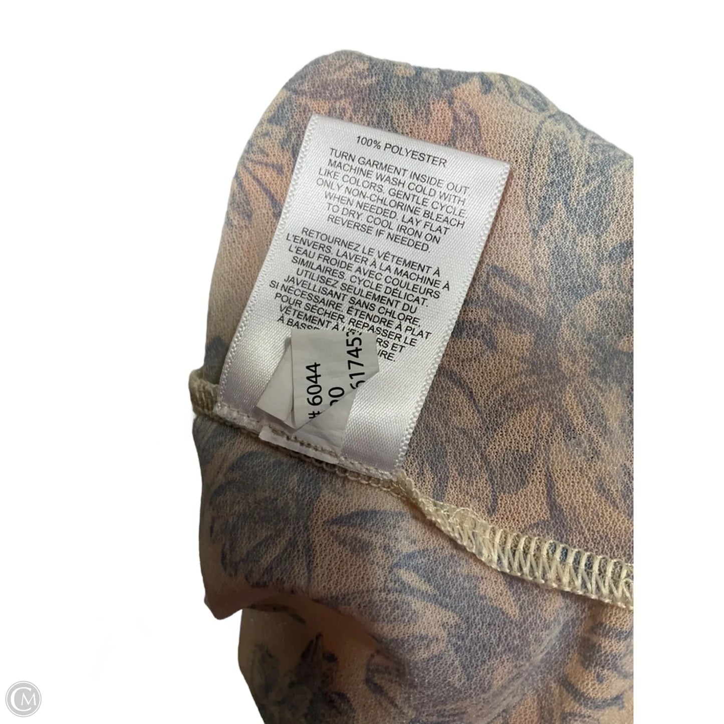 Top Long Sleeve By Express In Blue, Size: S