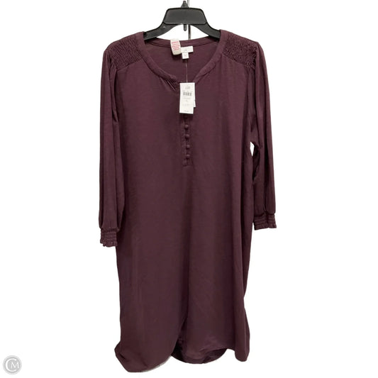 Dress Casual Short By J. Jill In Purple, Size: L