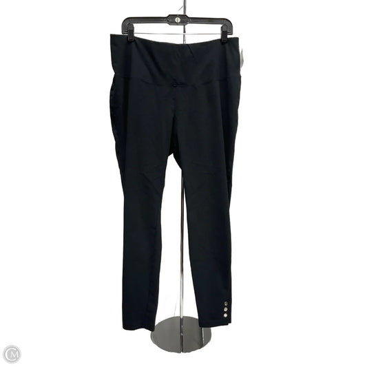 Pants Leggings By Zenergy By Chicos In Black, Size: L