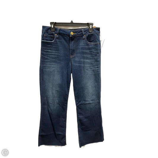 Jeans Flared By Kut In Blue, Size: 8