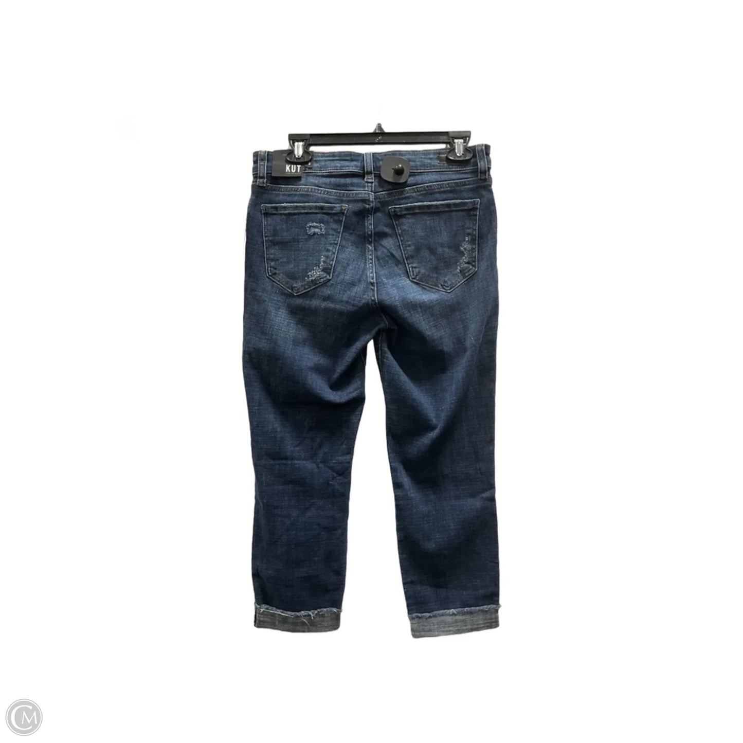 Jeans Cropped By Kut In Blue, Size: 6