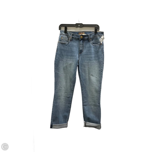 Jeans Boyfriend By Kut In Blue, Size: 6