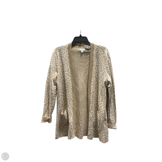 Cardigan By J. Crew In Animal Print, Size: M