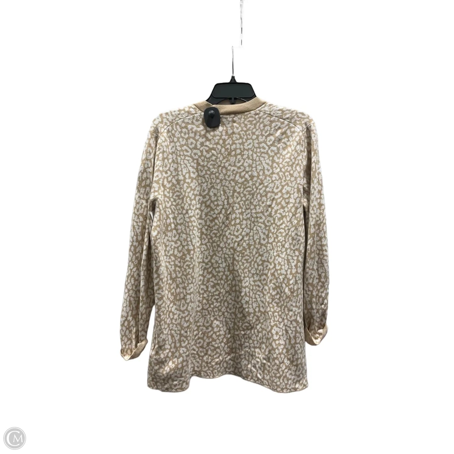 Cardigan By J. Crew In Animal Print, Size: M