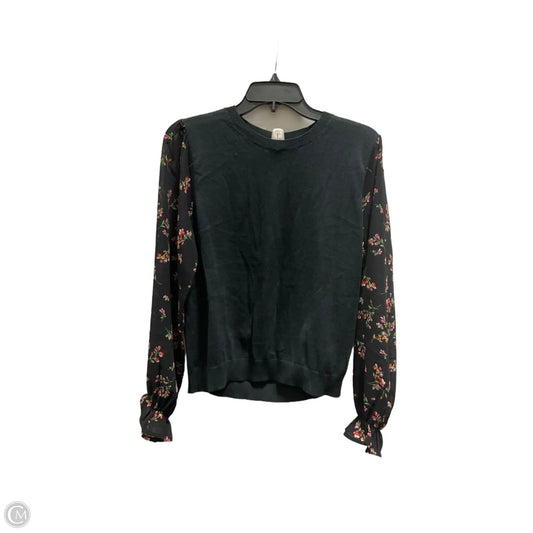 Top Long Sleeve By J. Crew In Black, Size: M