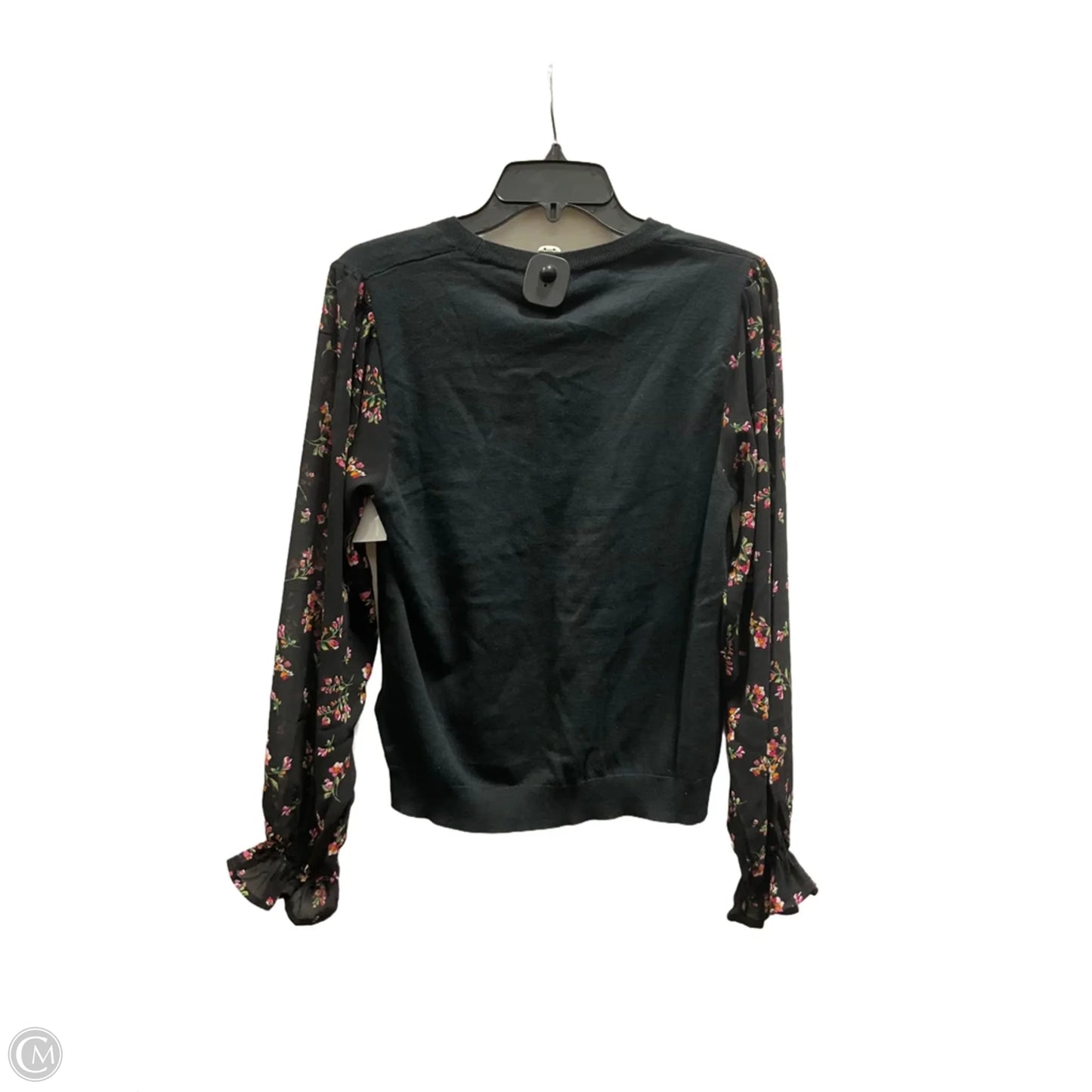 Top Long Sleeve By J. Crew In Black, Size: M