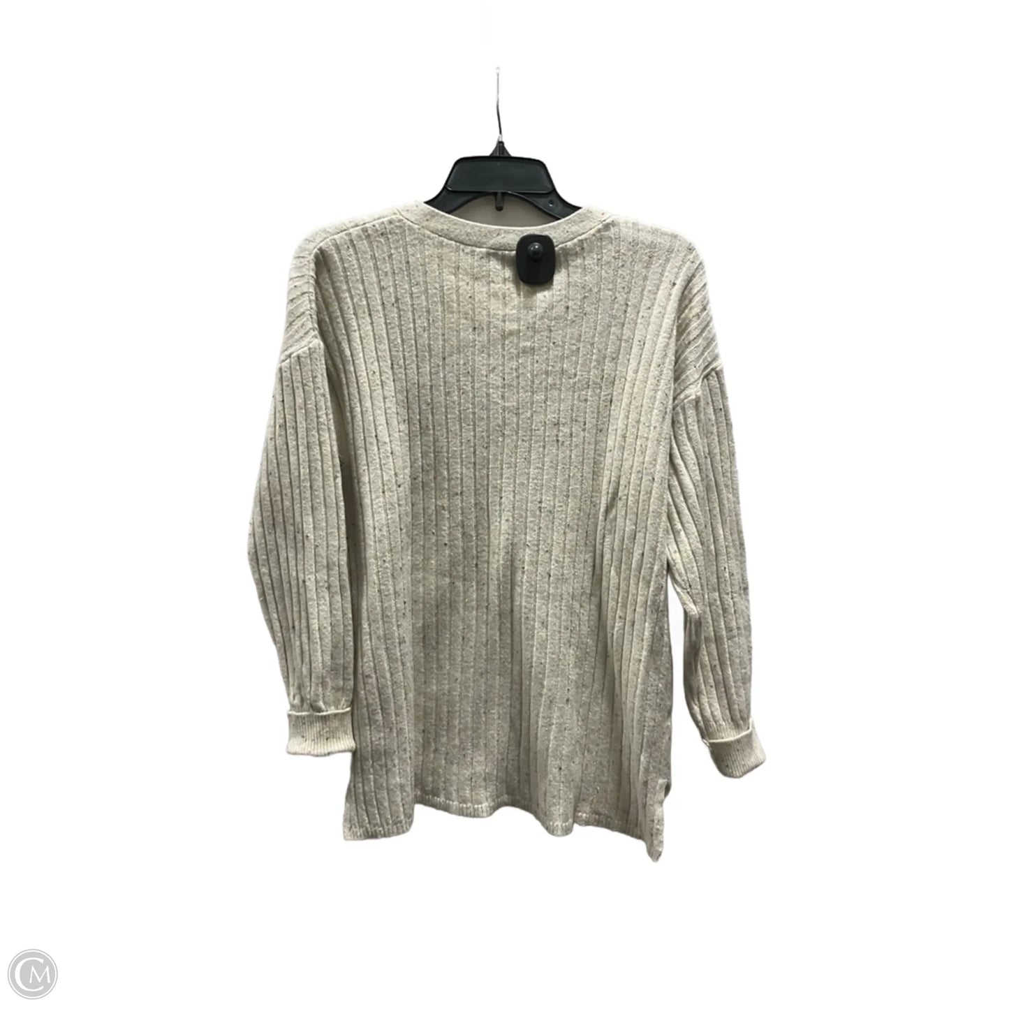 Top Long Sleeve By Loft In Cream, Size: M