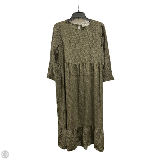 Dress Casual Maxi By Loft In Green, Size: M