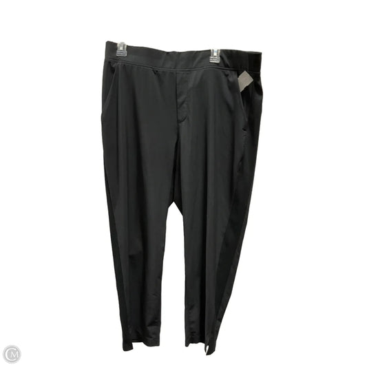 Athletic Capris By Athleta In Black, Size: 16