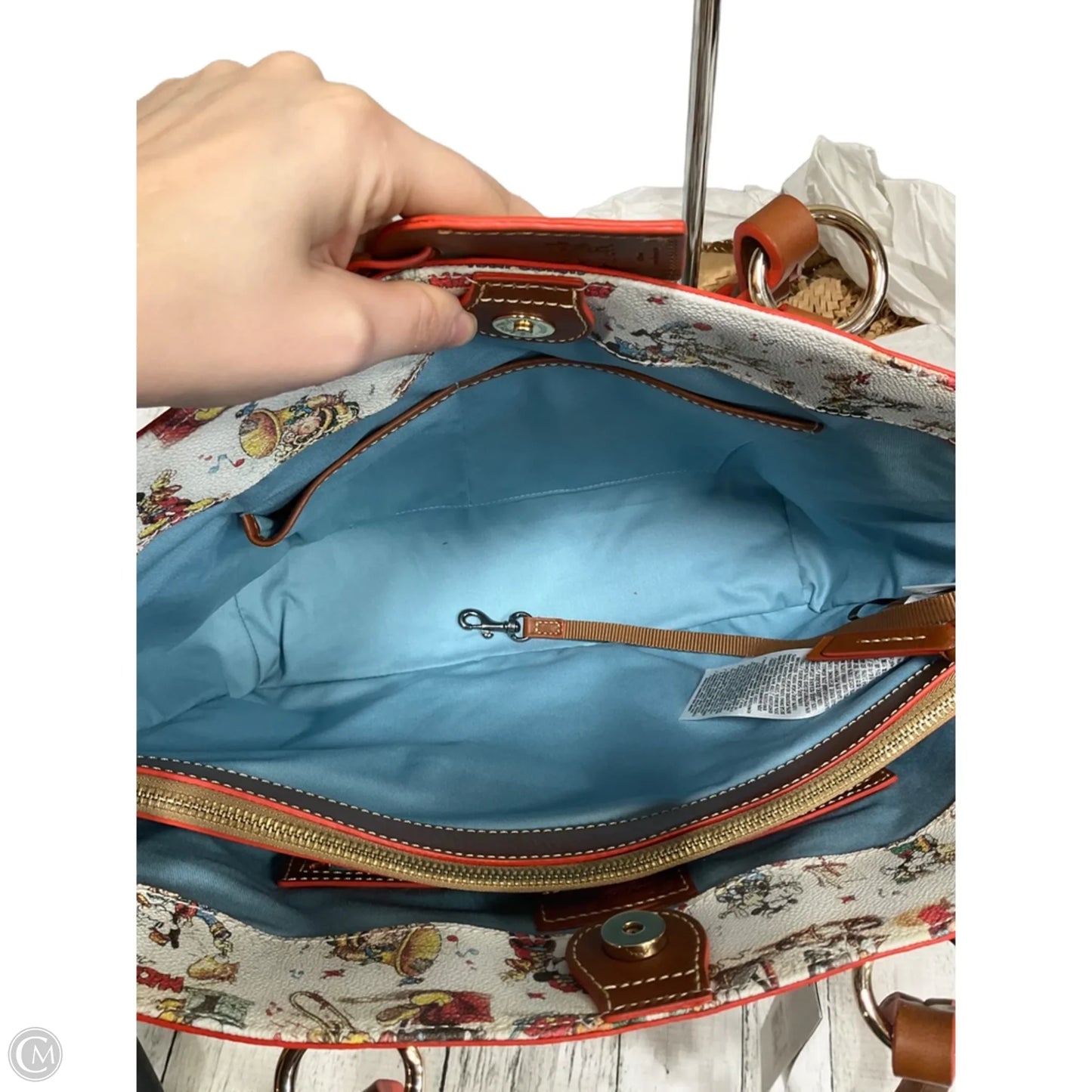 Handbag Designer By Dooney And Bourke, Size: Large