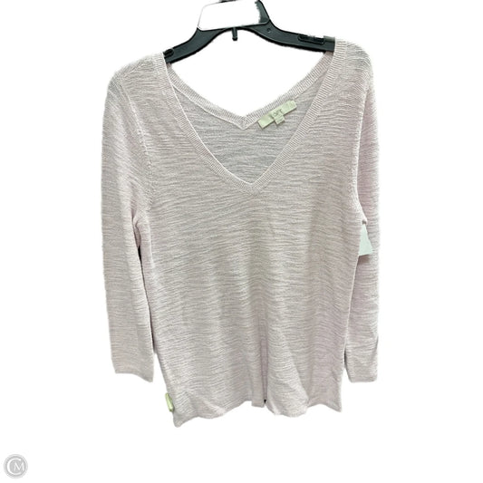 Sweater By Loft In Pink, Size: M