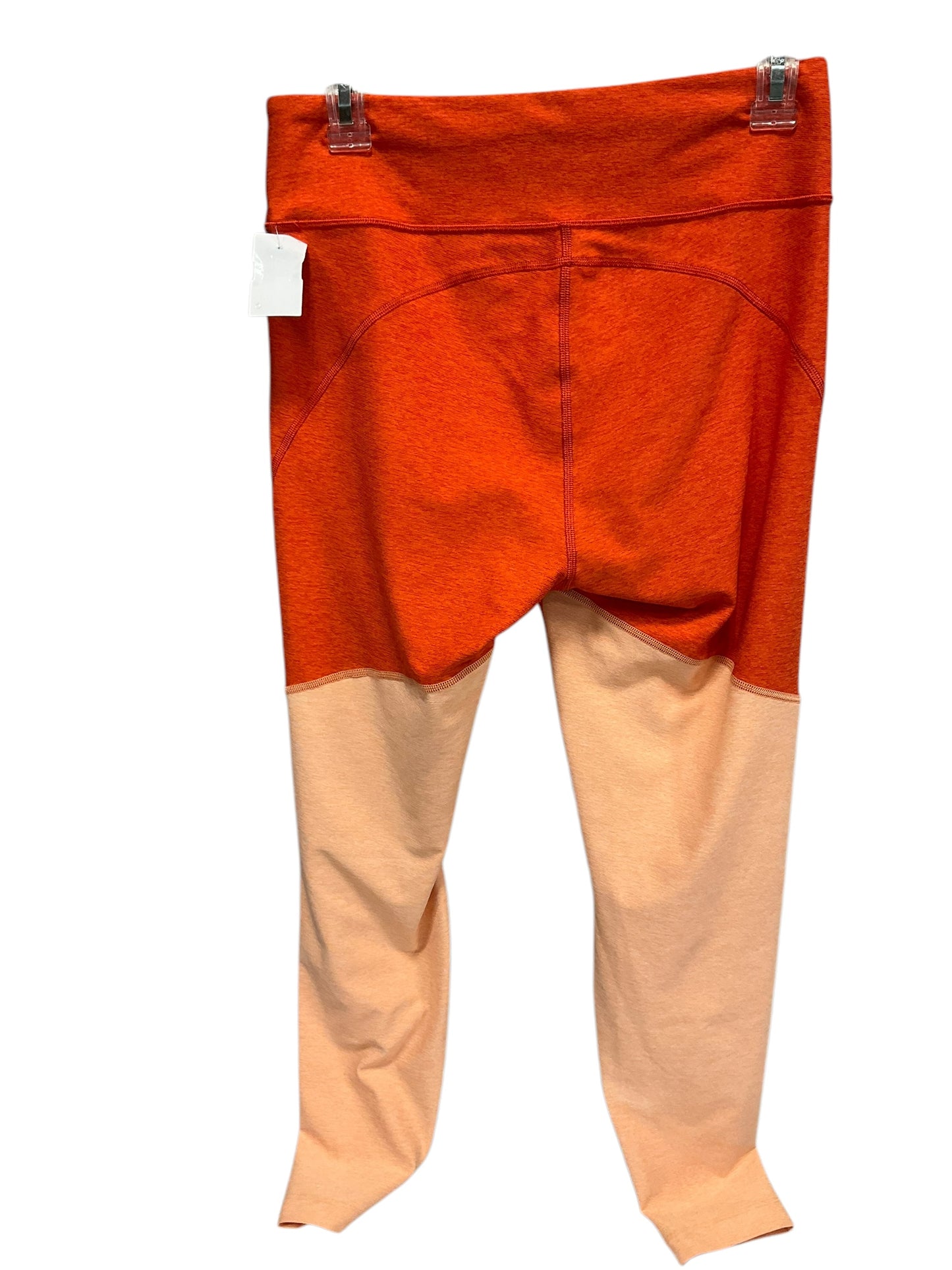 Athletic Leggings By Outdoor Voices In Orange, Size: M