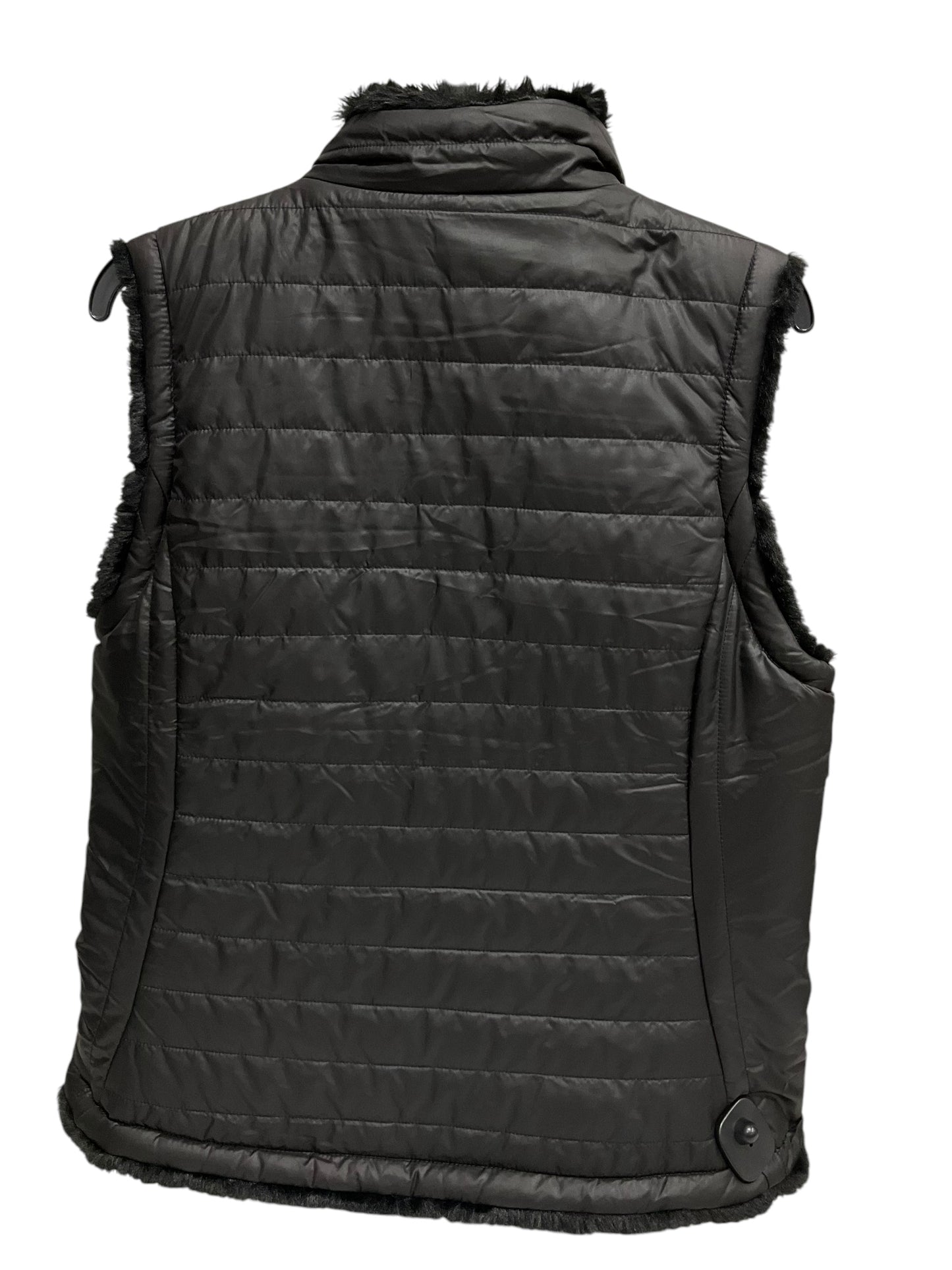 Vest Designer By Nicole Miller In Black, Size: L