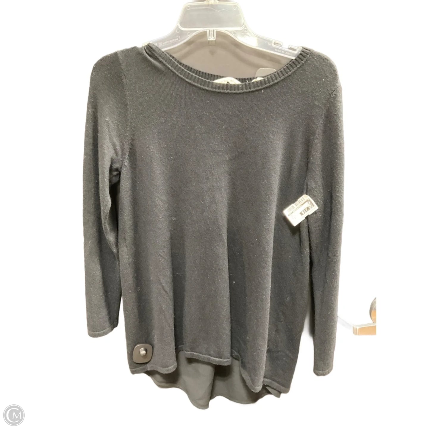 Top Long Sleeve By Soft Surroundings In Black, Size: S